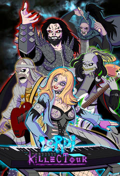 Lordi Killectour Fan Poster