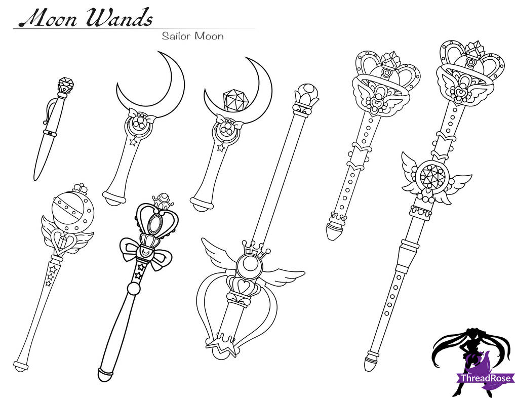 Sailor Moon Wands By Thread Rose On DeviantArt sailor-moon-wands-by-thread-rose-on-deviantart