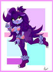 Commission - Sadie Werehog by MightyMorg
