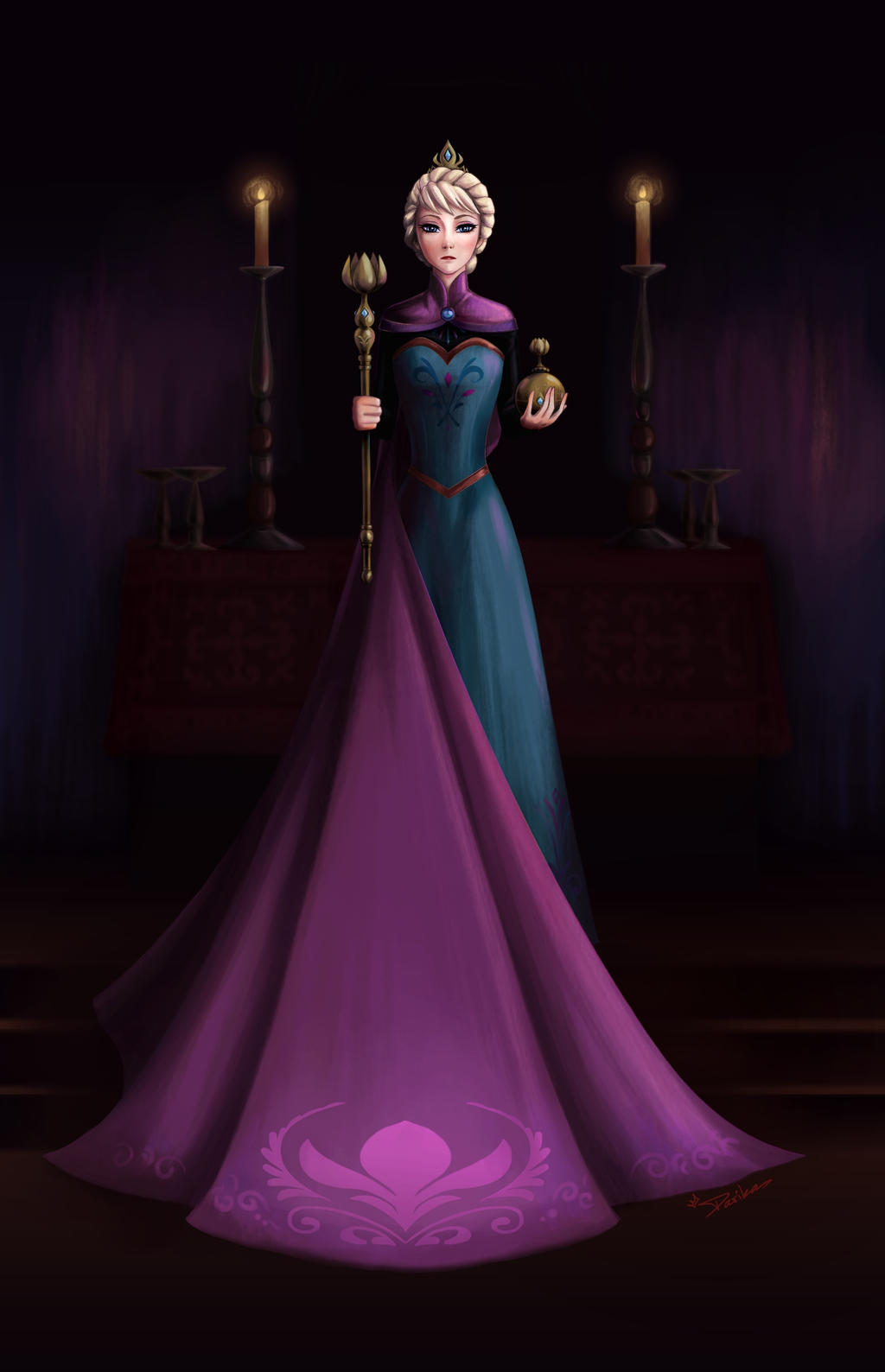 Elsa s Coronation Frozen By DarikaArt On DeviantArt elsa-s-coronation-frozen-by-darikaart-on-deviantart