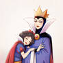 Snow white and evil queen