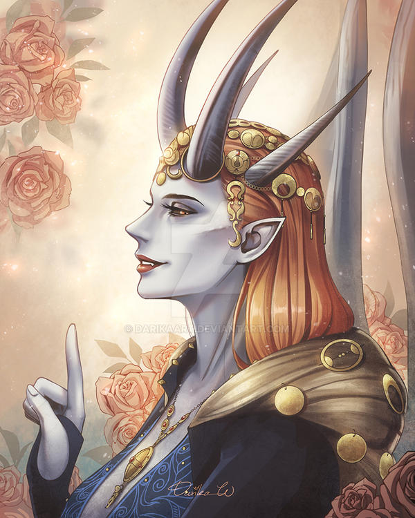 BG3 Mizora by DarikaArt on DeviantArt