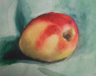 Aquarelle apple 1