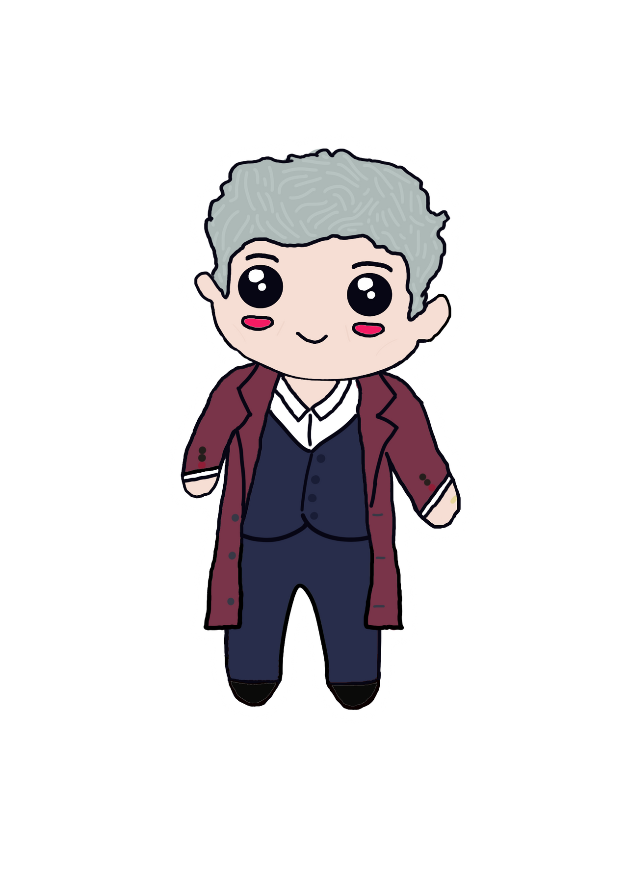 The 12th Doctor with background by TheBloobFactory on DeviantArt