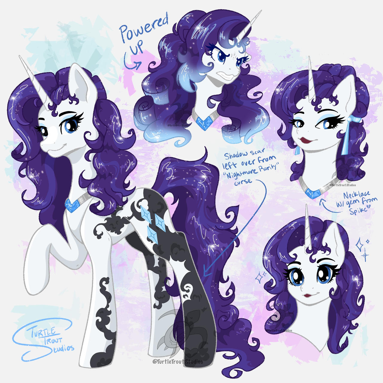 Mlp Rarity Letters Rarity Headcanon by TurtleTroutStudios on DeviantArt
