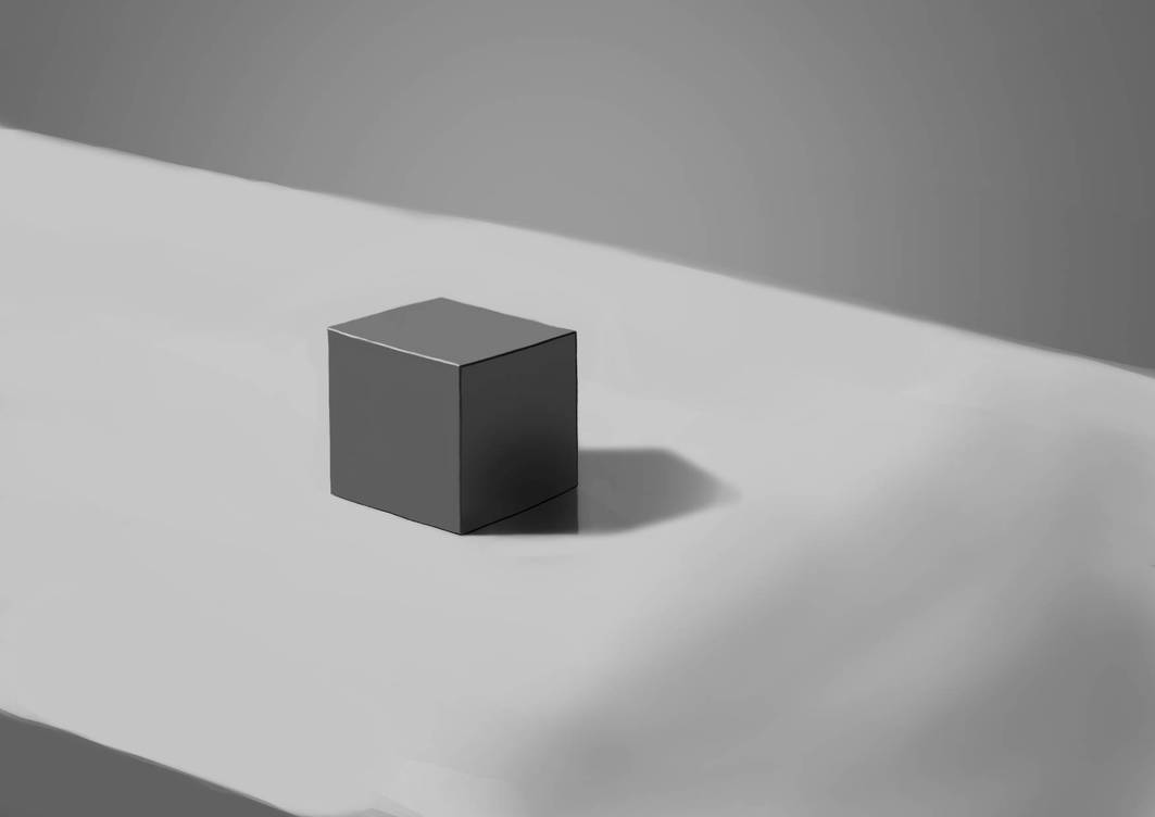 Realistic cube by CypairaTheSkeleton on DeviantArt