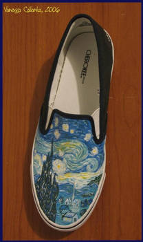 Starry Night shoe