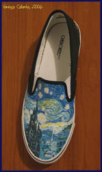 Starry Night shoe