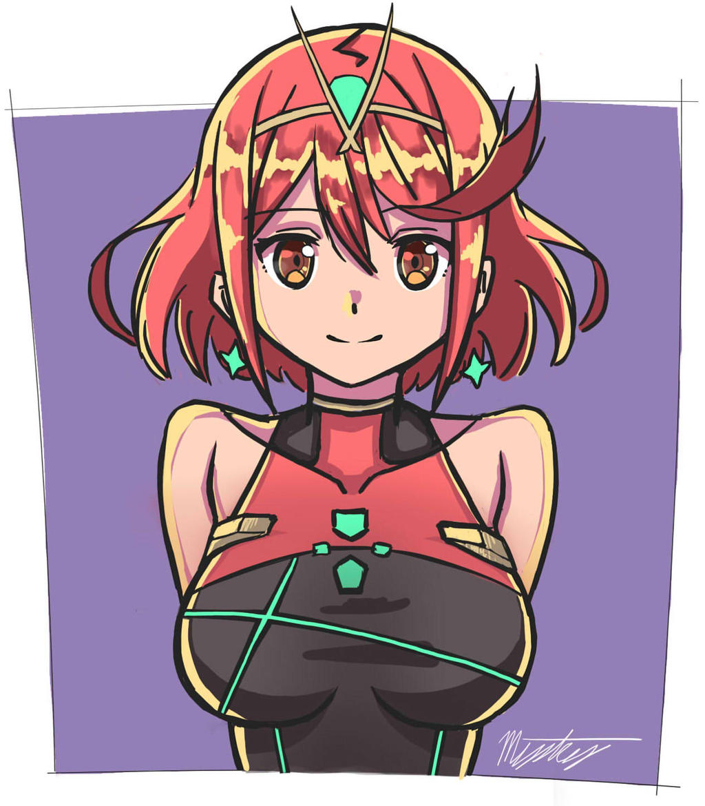 Pyra Possession Pyra from Xenoblade Chronicles 2 by MysteryAsian123 on DeviantArt
