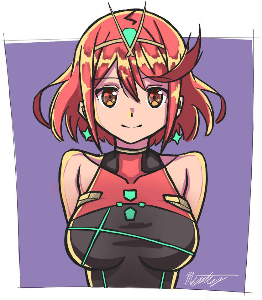 Pyra Possession Pyra from Xenoblade Chronicles 2 by MysteryAsian123 on DeviantArt