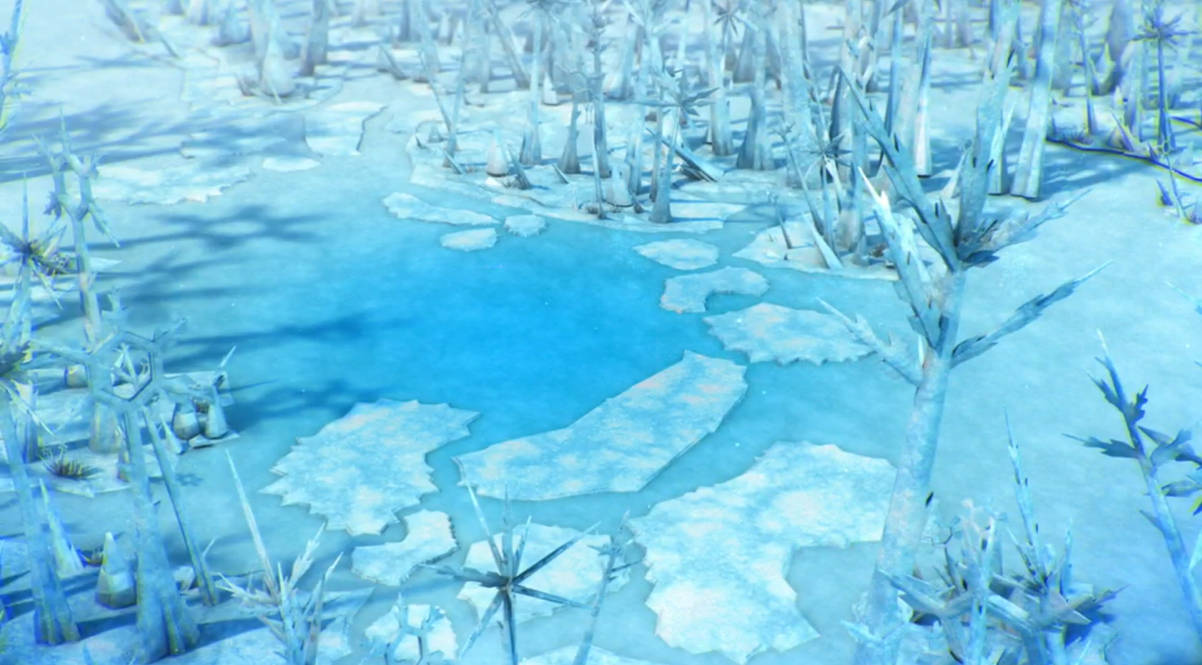 Ice Forest Fanatsy Ice Forest 1 by SparxGuardian on DeviantArt