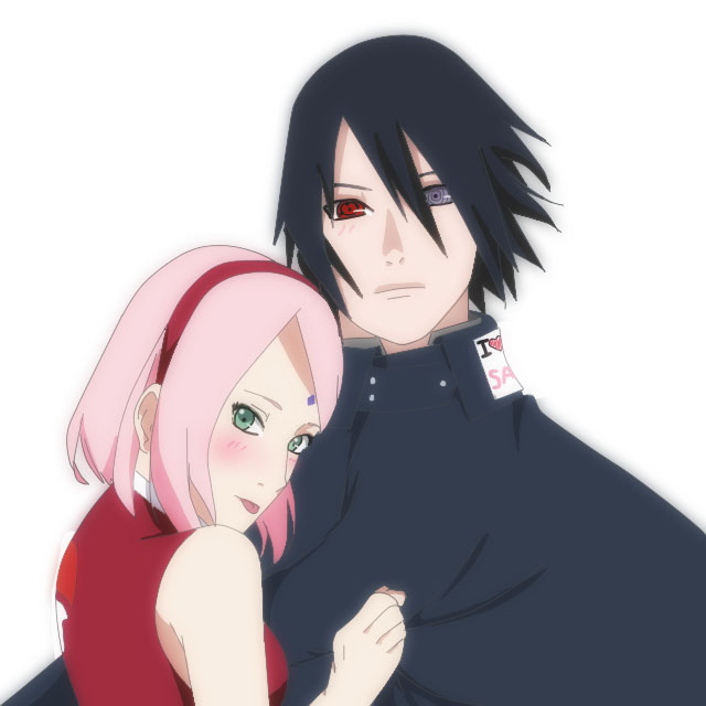 Sakura and Sasuke Uchiha