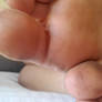 Close up toes