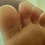 Toes Close up