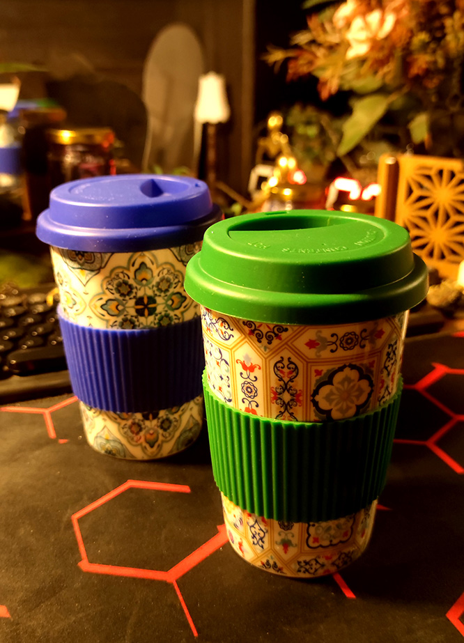 mediterranean-middle eastern coffee cups