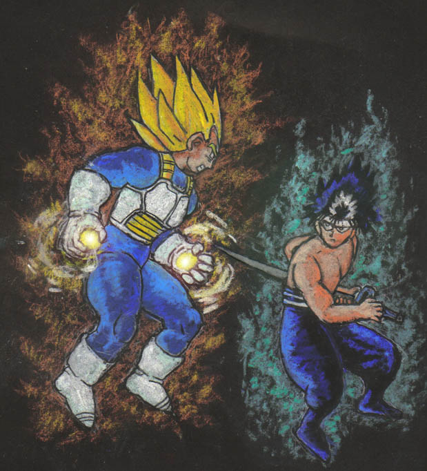 Dragon Ball Z  Vegeta vs Pica-Pau by Supremospidey on DeviantArt