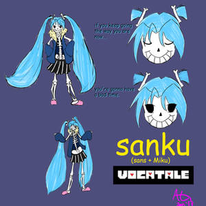 Sanku - Sans Miku