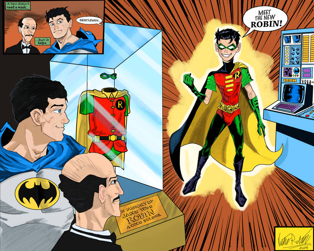My New Robi Meet the new Robin by VictorRoberto19 on DeviantArt