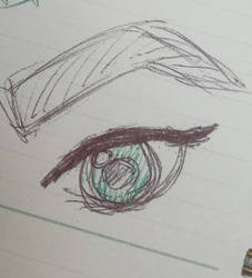 Quick eye sketch