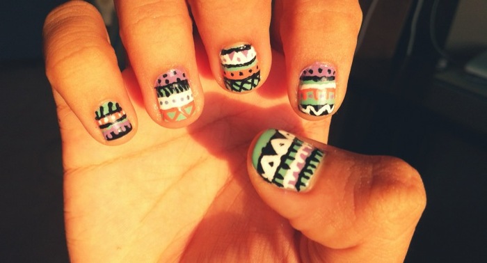 Tribal Nails (Right)