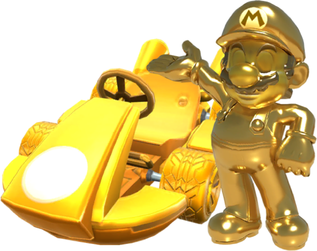 Mario Gold Train MarioKart Tour - Gold Mario by DarthVader867554333 on DeviantArt