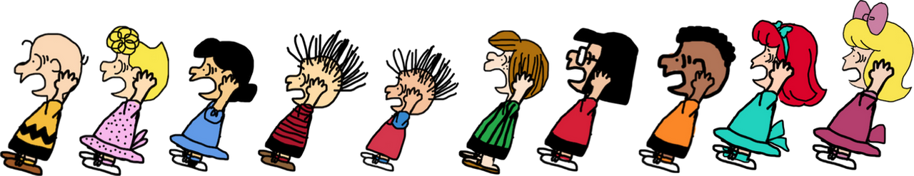 Peanuts Strangle Peanuts Gang Scared by DarthVader867554333 on DeviantArt