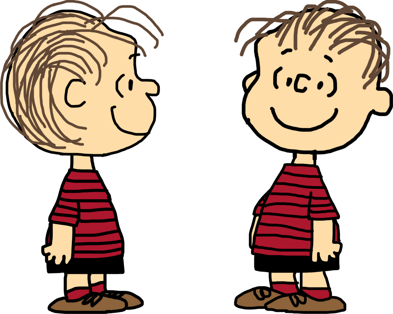 Linus hair line work and color by DarthVader867554333 on DeviantArt Linus hair line work and color by DarthVader867554333 on DeviantArt