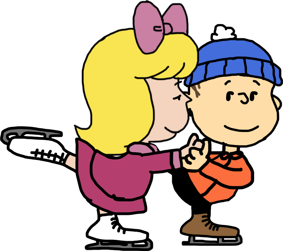 Linus and Janice Ice Skating by DarthVader867554333 on DeviantArt