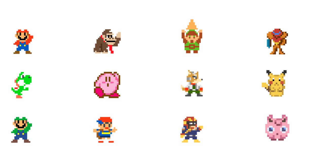The Original 12 8-Bit by DarthVader867554333 on DeviantArt