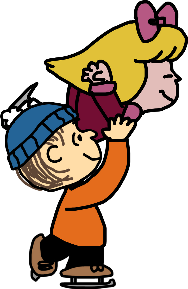 Linus and Janice Figure Skating (3) by DarthVader867554333 on DeviantArt