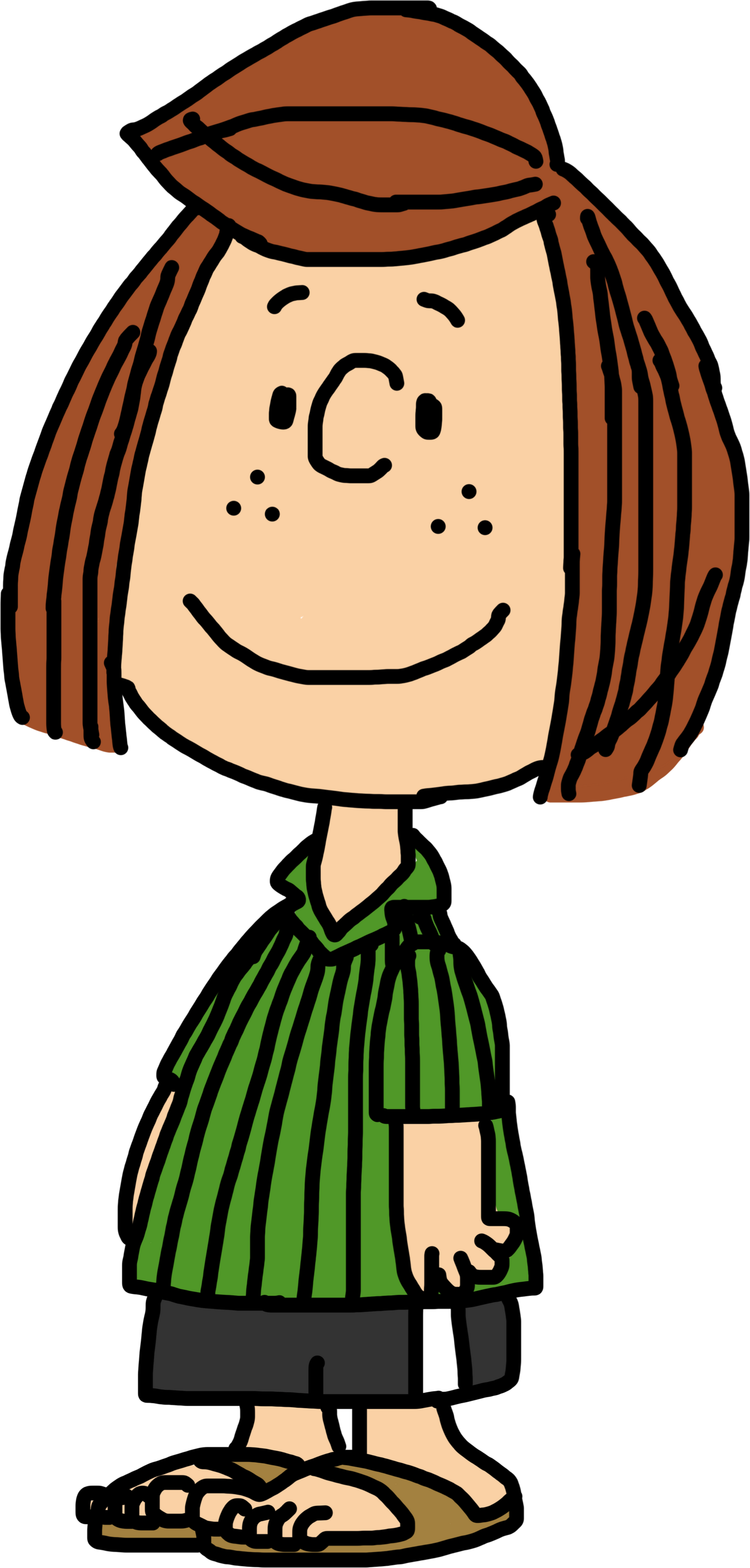 Peppermint Patty (The Snoopy Show) by DarthVader867554333 on DeviantArt