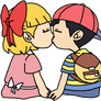 Ness and Paula First Kiss