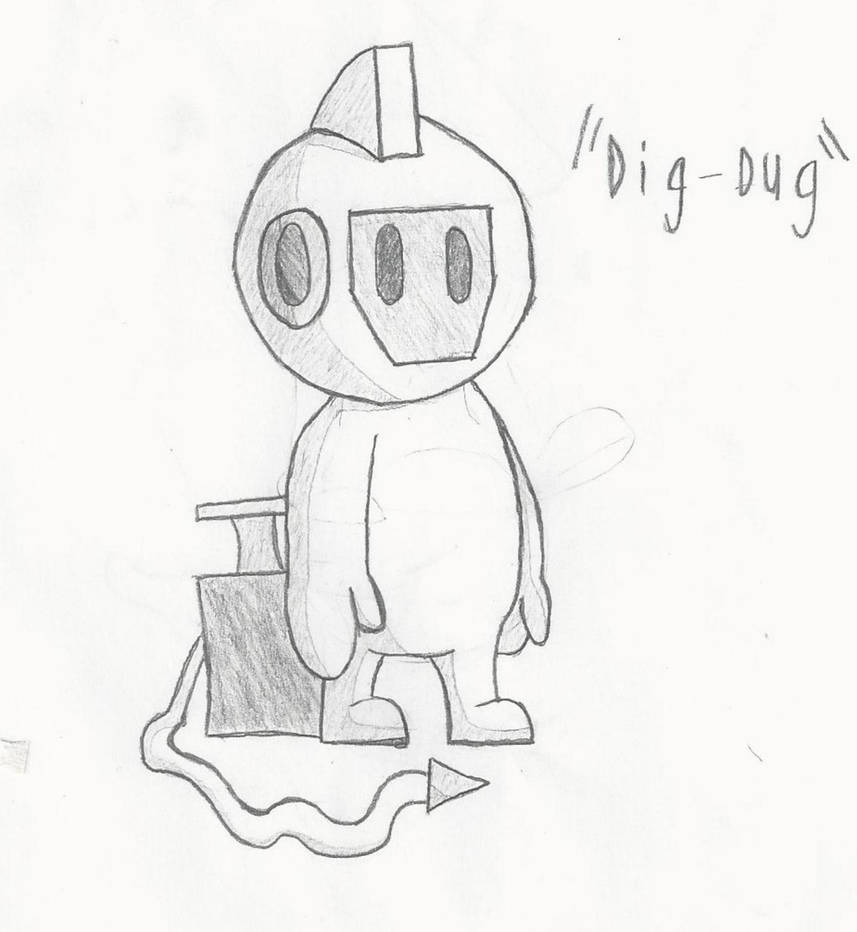 Dig_Dug (Quick Draw) by Adaifon on DeviantArt