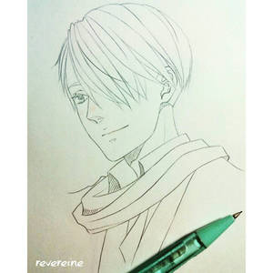 My first drawing of Viktor Nikiforov  