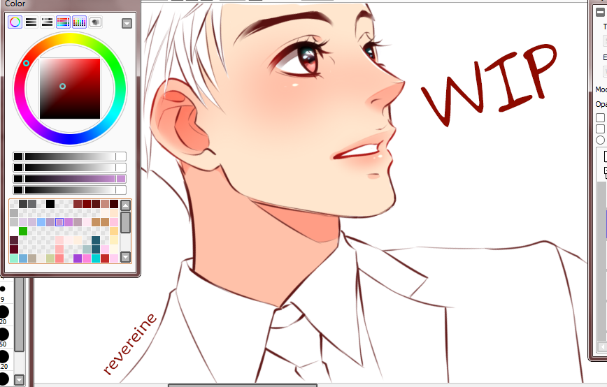Can You Hear My Heartbeat Wip By Revereine On Deviantart