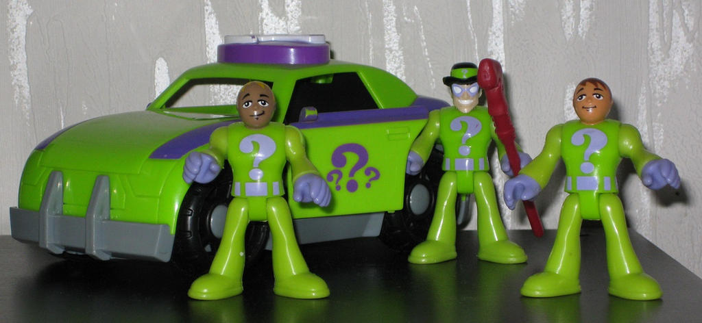 Dc Riddler Henchmen DC custom (2x Riddler's Henchmen) by 2count on DeviantArt
