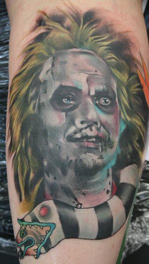 Beetlejuice Tattoo