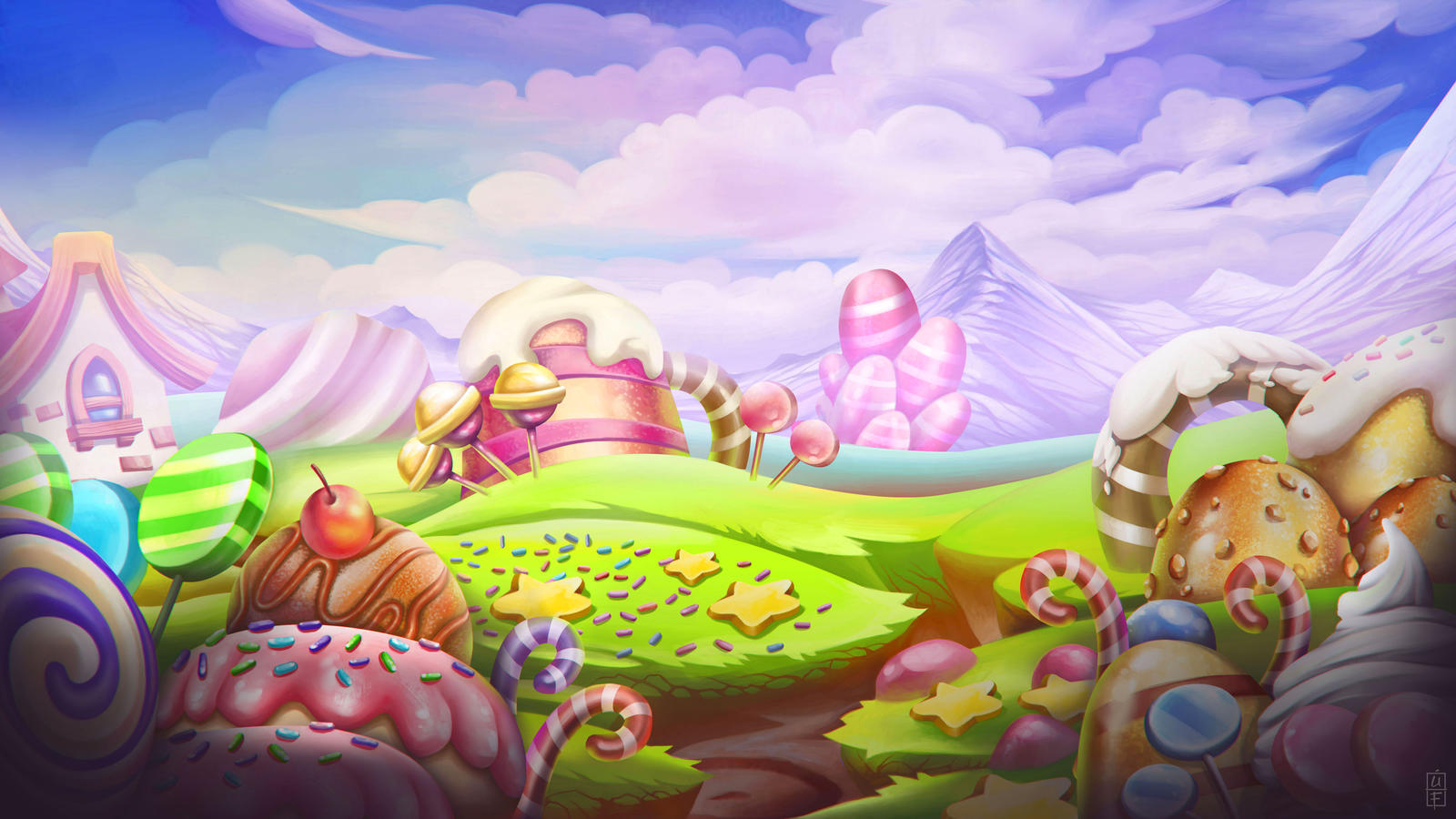 Candy land Background by um3shF3rn4ndo on DeviantArt Candy land Background by um3shF3rn4ndo on DeviantArt