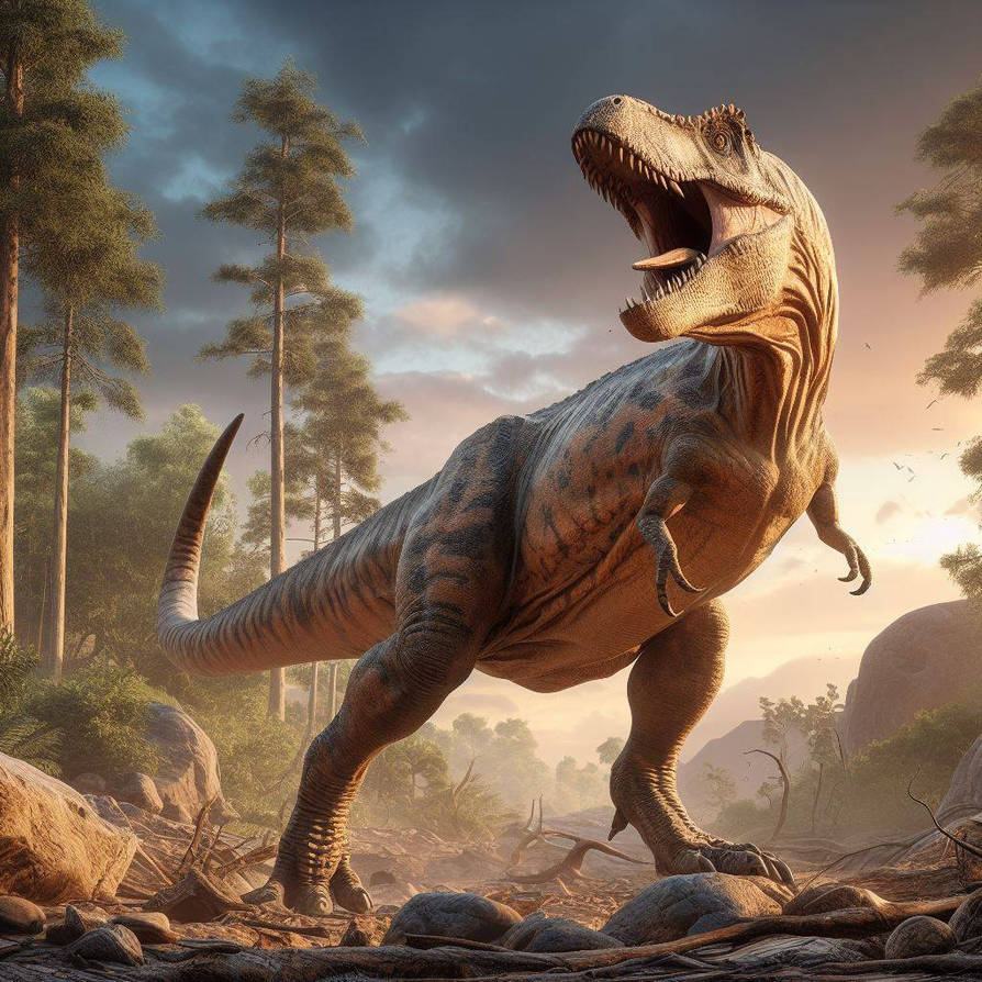 Raurus Rex Rex roaring by CandicegiantD on DeviantArt