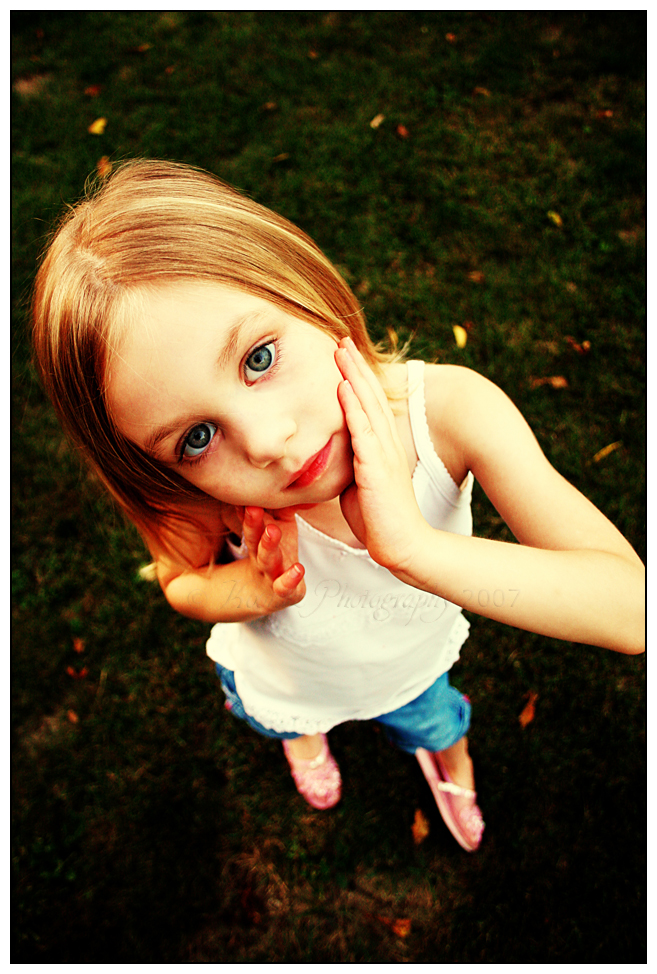 Girl With Pink Shoes