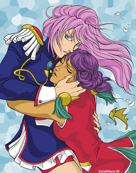 Utena and Anthy - Victory