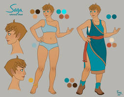 Saga - ref sheet