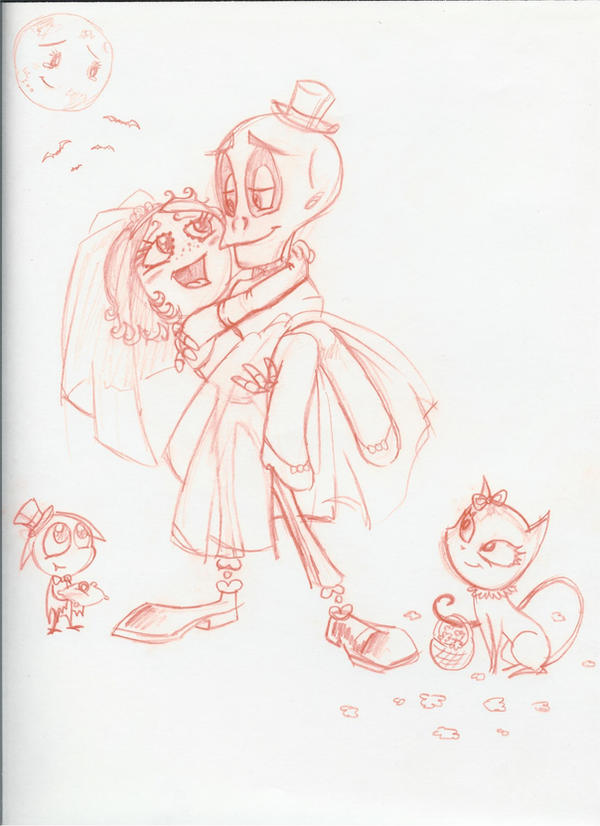 Ruby Boy Ruby and Skullboy: I Do by GlamourKat on DeviantArt