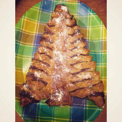 +Nutella Christmas Tree+