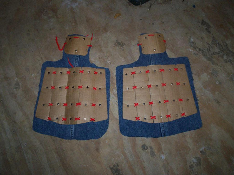Mongol costume: Vambraces