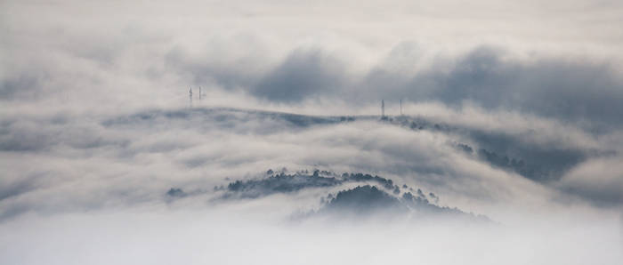 Above the clouds, nothing is loud