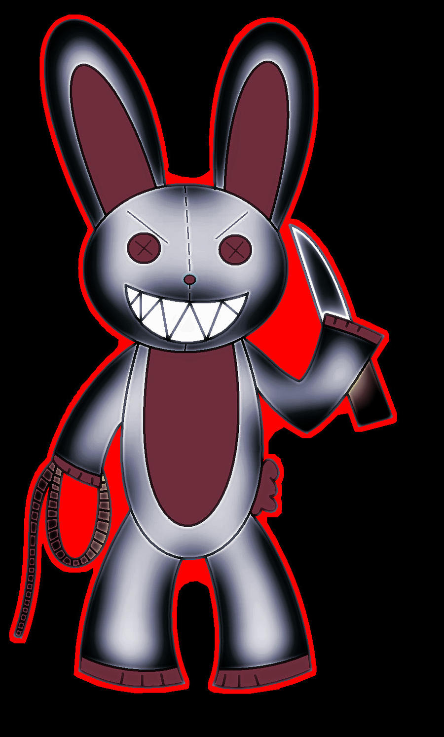 Evil Rabbit by RaphaelaTheTurtel on DeviantArt