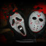Jason Voorhees and Ghostface Mask