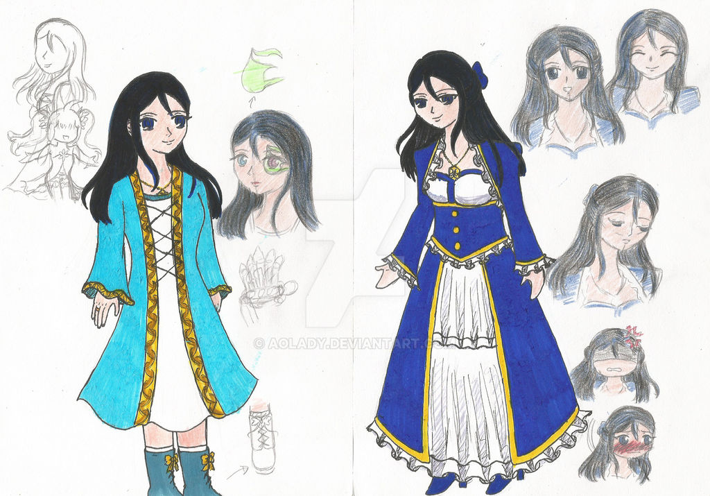 [Zexal OC] Aoi Arclight chara sheet