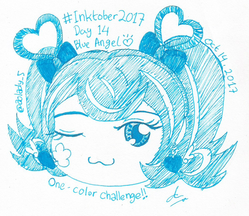 Inktober 2017 D14 - Idol